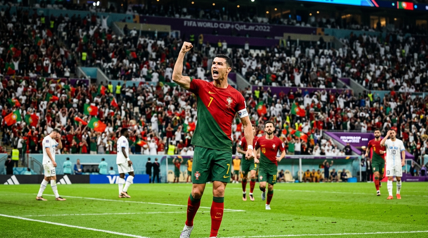 The Drought Ends: CR7's First Knockout Goal