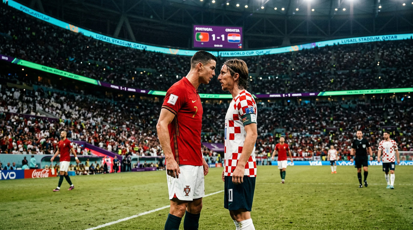 When Legends Collide: Ronaldo & Modrić's Final World Cup Duel